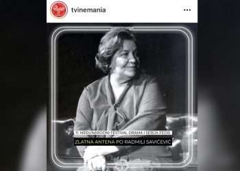 TVINEMANIA: 11. FEDIS : ZLATNA ANTENA PO RADMILI SAVIĆEVIĆ