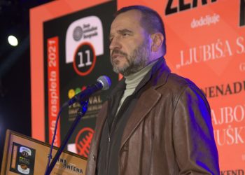 ZLATNA ANTENA „LJUBIŠA AMARDŽIĆ“ ZA NAJBOLJU GLAVNU MUŠKU ULOGU GLUMCU NENADU JEZDIĆU